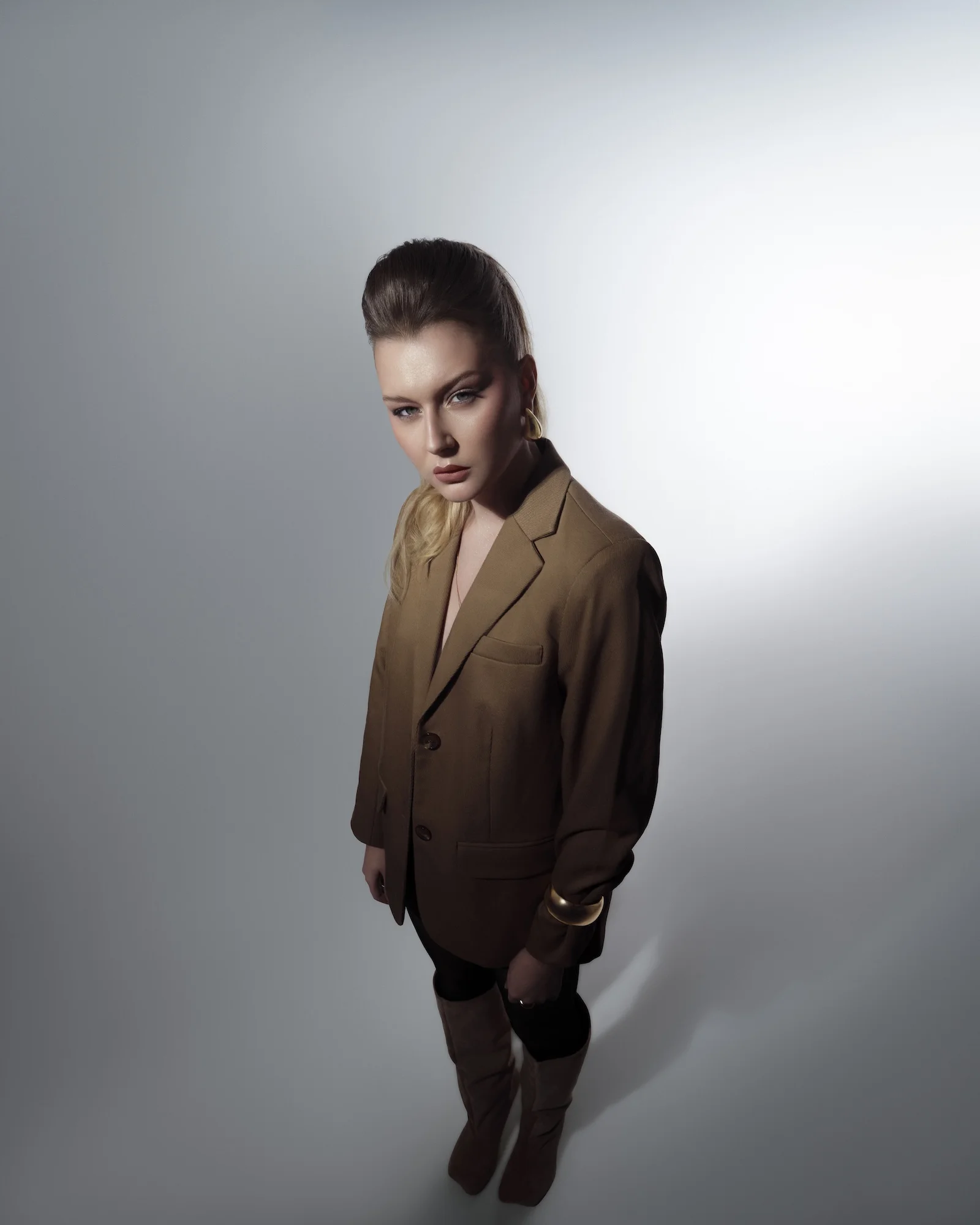 Sesión editorial profesional Studio Pro en Madrid